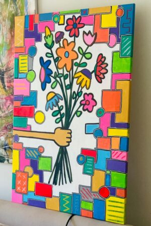 Cuadro ramo Mirador Arte lateral